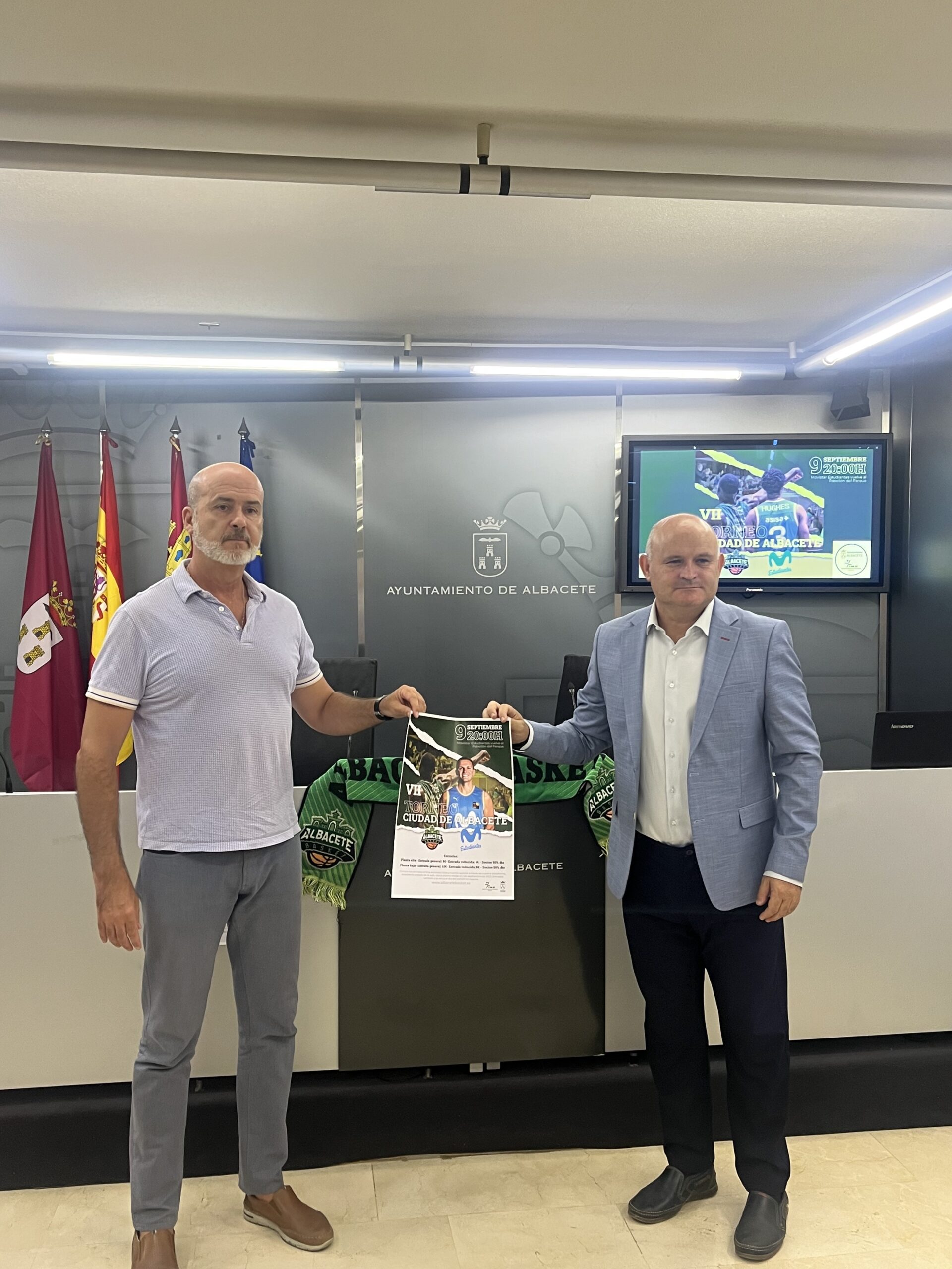 Movistar Estudiantes disputará el VII Torneo Ciudad de Albacete frente al Bueno Arenas Albacete Basket