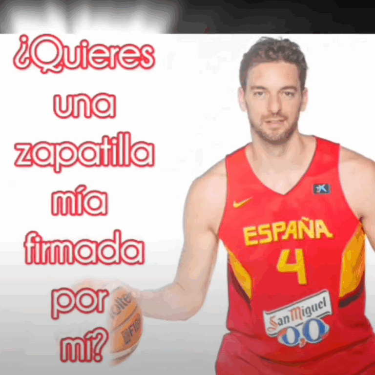 La asociación «UN@ MÁS» sortea una zapatilla firmada por Pau Gasol