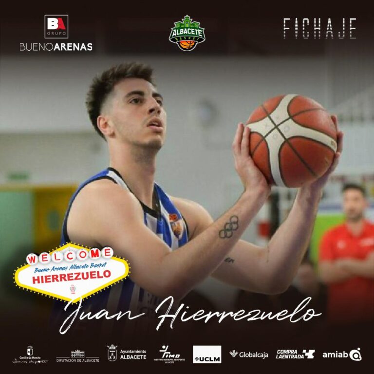 Juan Hierrezuelo se incorpora al Bueno Arenas Albacete Basket