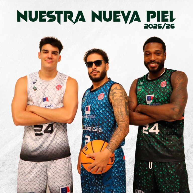 Presentación de las nuevas camisetas del Bueno Arenas Albacete Basket en la Feria de Albacete