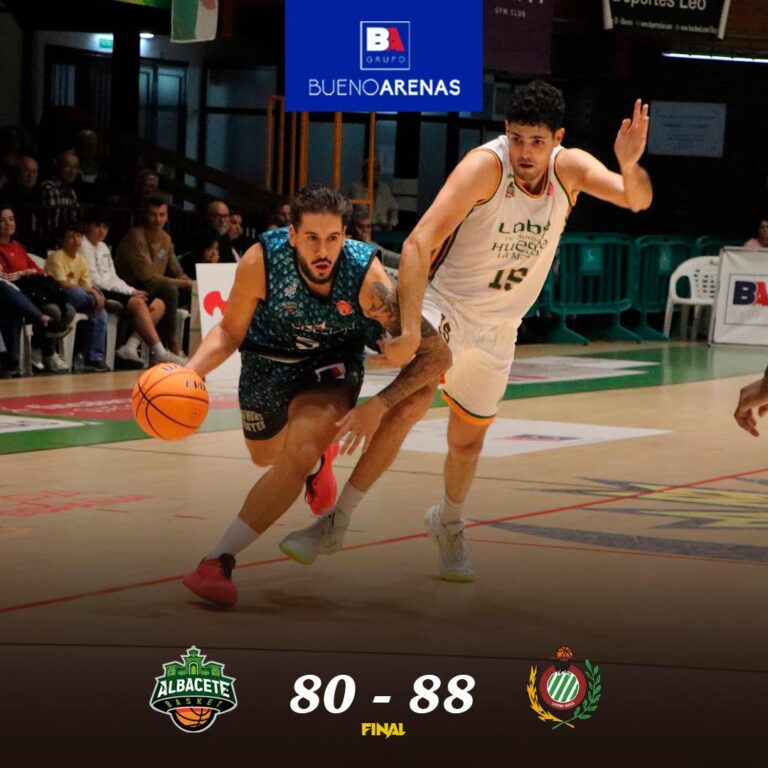 La segunda parte no fue suficiente para el Bueno Arenas Albacete Basket