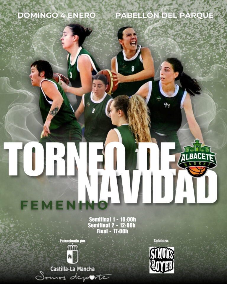El I Torneo de Navidad Femenino se realizará el 4 de enero en el Pabellón del Parque