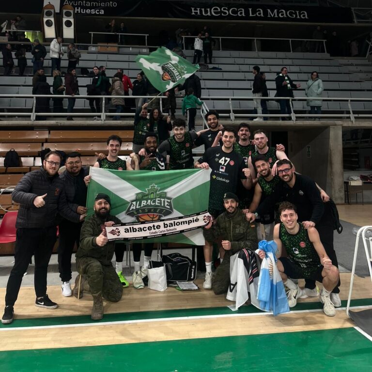 El Bueno Arenas Albacete Basket remonta y consigue la victoria ante el Lobe Huesca La Magia (85 – 98)