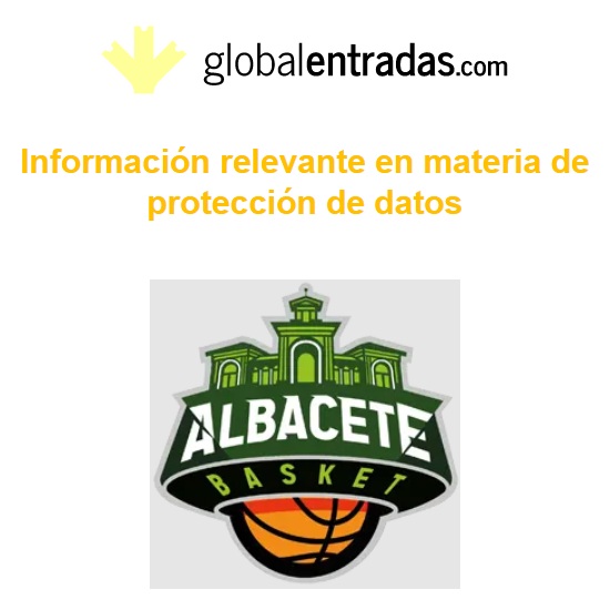 Información sobre protección de datos de globalentradas.com para socios